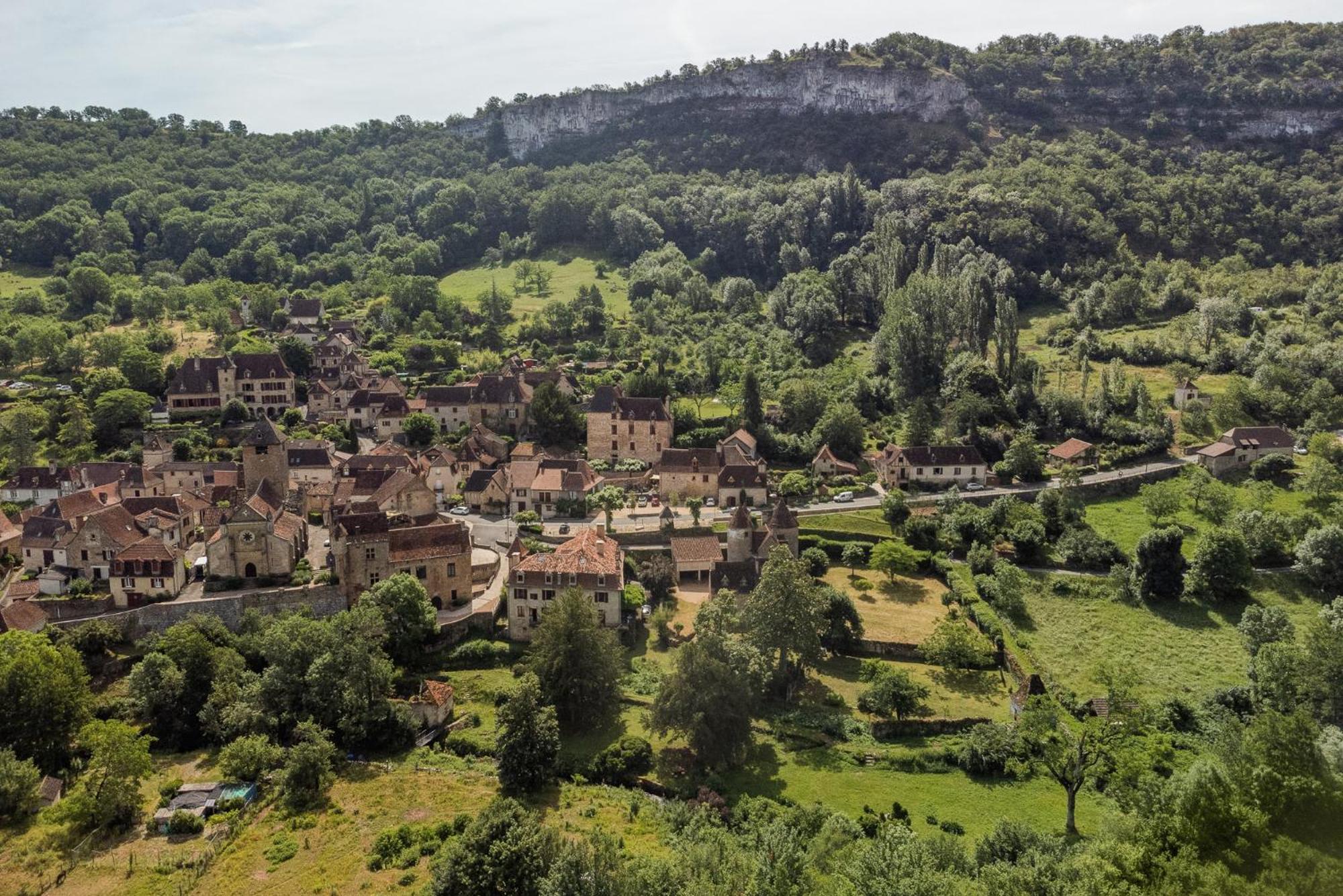 Bed and Breakfast Manoir De Laroque Delprat Autoire Exteriér fotografie