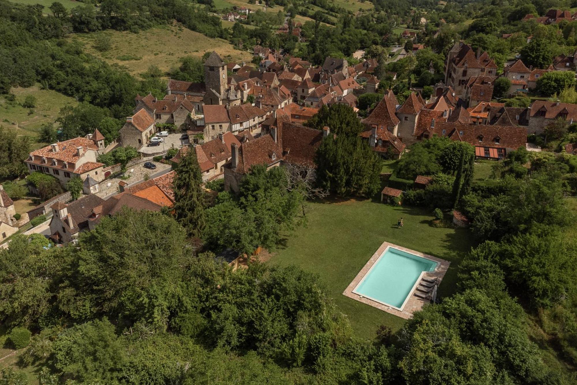 Bed and Breakfast Manoir De Laroque Delprat Autoire Exteriér fotografie