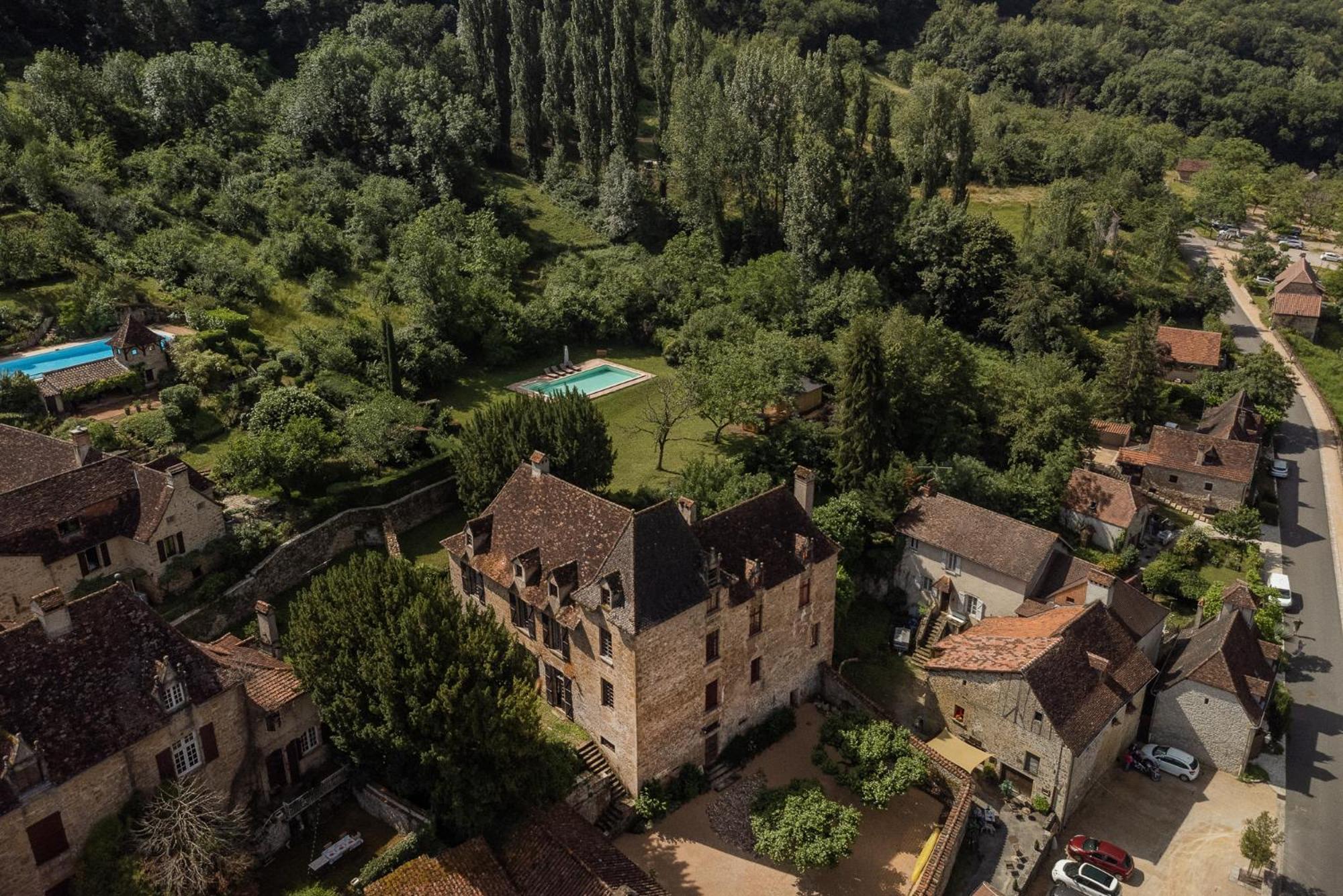 Bed and Breakfast Manoir De Laroque Delprat Autoire Exteriér fotografie
